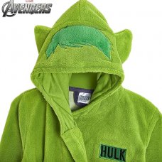 FFX89: Kids Incredible Hulk Hooded Dressing Gown (9-14 Years)